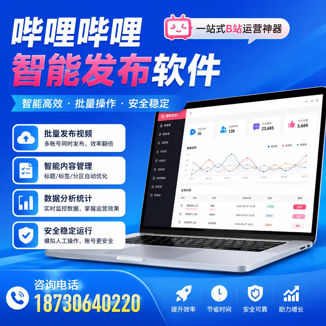 如何通过哔哩哔哩智能发布软件提升 葫芦岛 企业曝光率